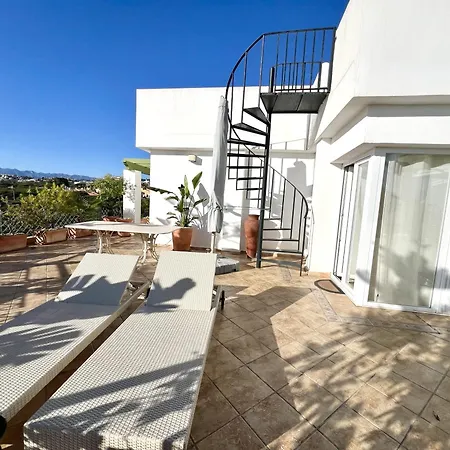 公寓 Mi Capricho Beachfront Penthouse With Terrace And Sea View Sitio de Calahonda