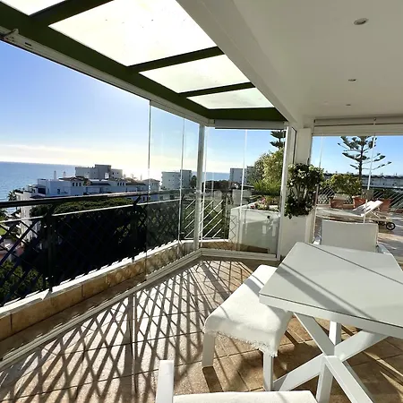 Mi Capricho Beachfront Penthouse With Terrace And Sea View 公寓