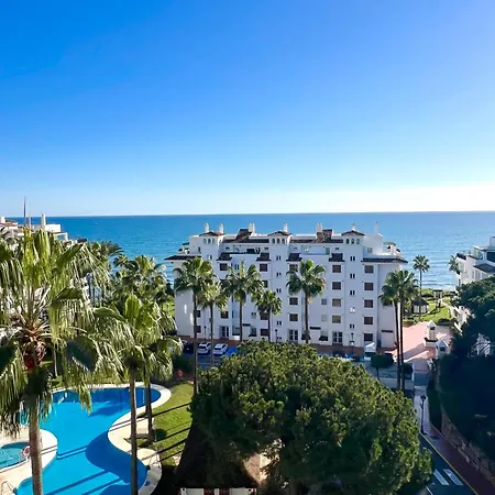 公寓 Mi Capricho Beachfront Penthouse With Terrace And Sea View *