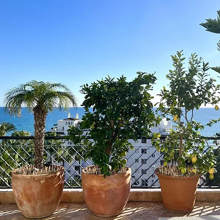 Mi Capricho Beachfront Penthouse With Terrace And Sea View 公寓