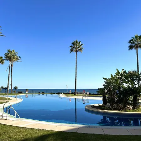 公寓 Mi Capricho Beachfront Penthouse With Terrace And Sea View Sitio de Calahonda